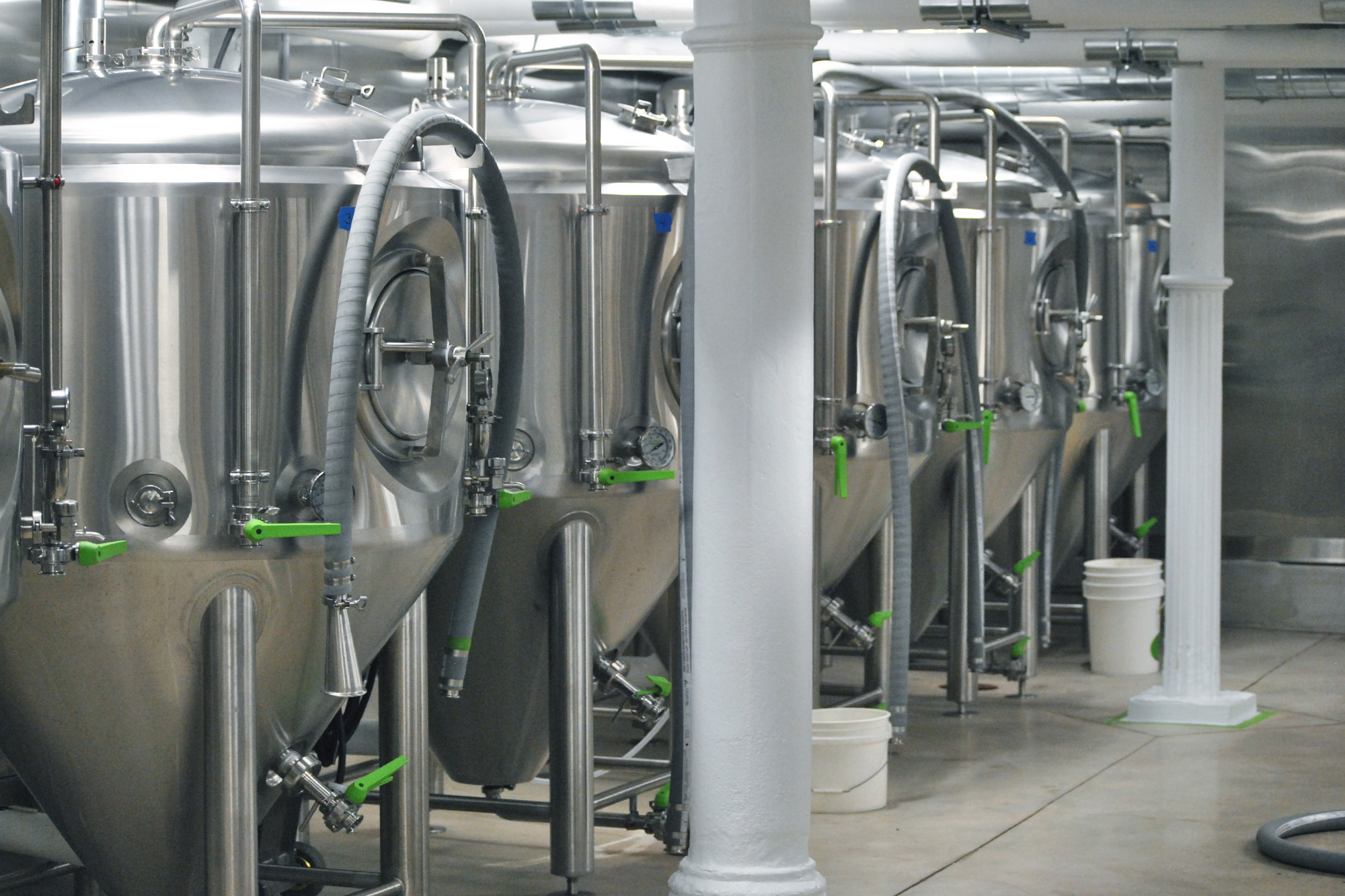 Brewery fermentation cellar